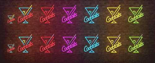 Sims 4 Neon Signs “Cocktails” and “Beer” & Ambient Lights at NotEgain