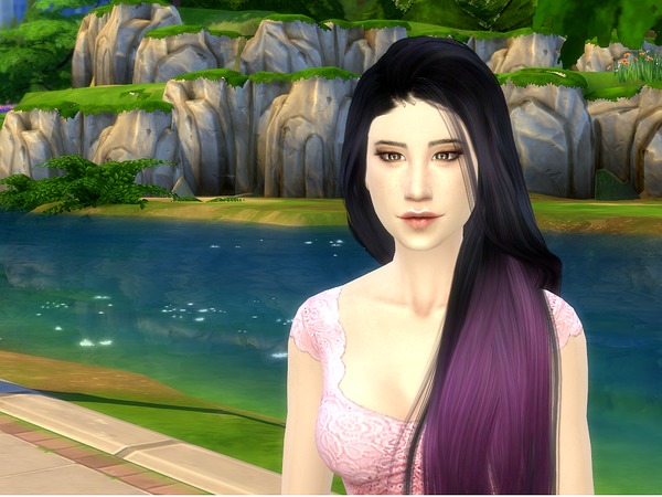 Sims 4 Elena Young by LadySyren at TSR
