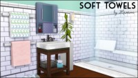 Soft towels at Martine’s Simblr