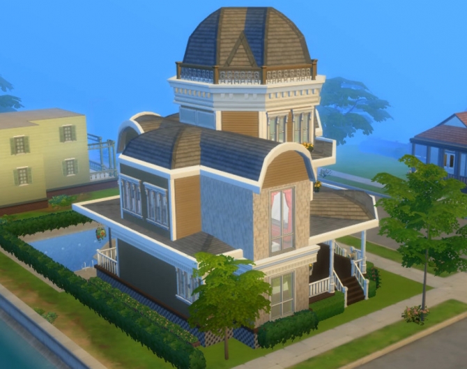 Sims 4 The Victorian house by gaitkeeper at Mod The Sims