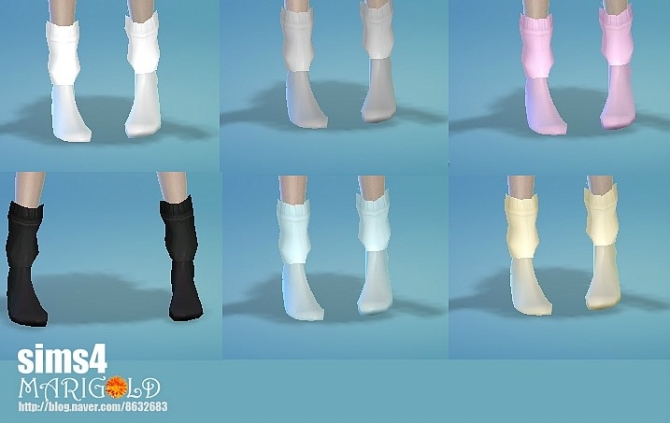 Sims 4 Loose fit socks at Marigold