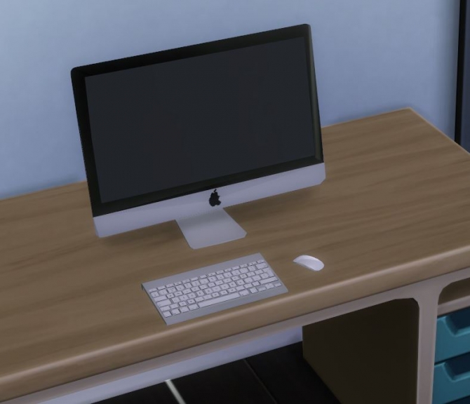 Sims 4 Pear simMac (Apple iMac) by ugly.breath at Mod The Sims