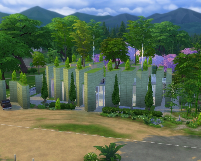 Sims 4 FERN park by tsukapon at Mod The Sims