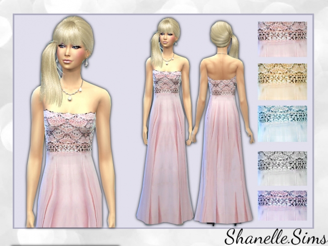 Sims 4 Jewelled formal gowns at Shanelle Sims