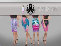 Seapunk Skirt by Bazlou at TSR
