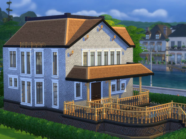 Sims 4 The Lake House by Ineliz at TSR