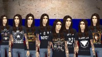 Russian bands T-Shirts by FrankVjecy at Mod The Sims