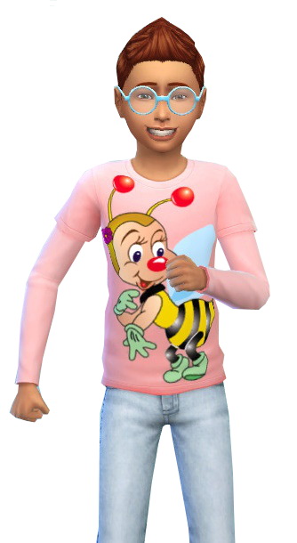Sims 4 Bees Boy Shirts at Annett’s Sims 4 Welt