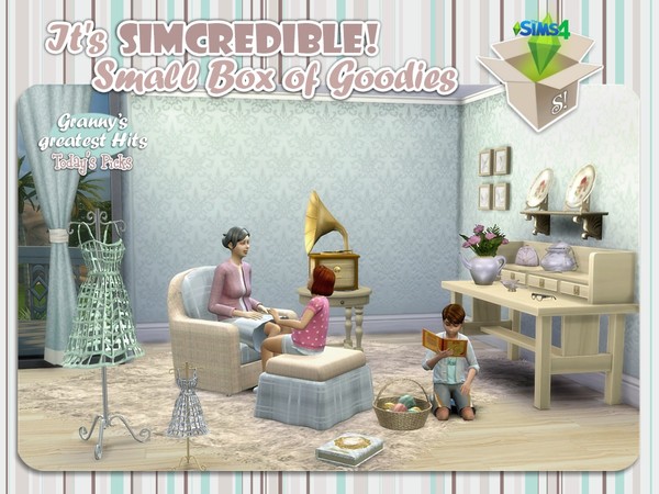 Sims 4 Grannys Greatest Hits clutter by SIMcredible! at TSR