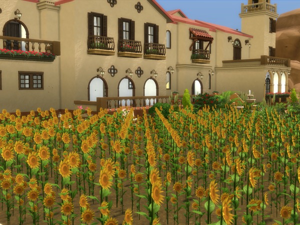 Sims 4 Hacienda Milagros by millasrl at TSR