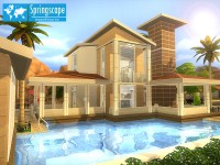 Springscape house by BrandonTR at TSR