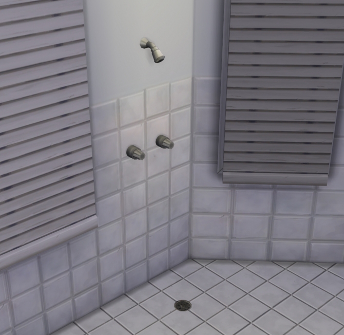 Sims 4 Super Simple Shower by DasMatze2 at Mod The Sims