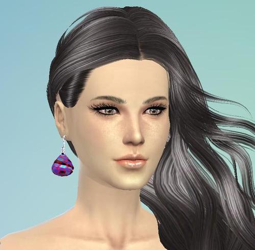 Sims 4 Teardrop Earrings at Tatyana Name