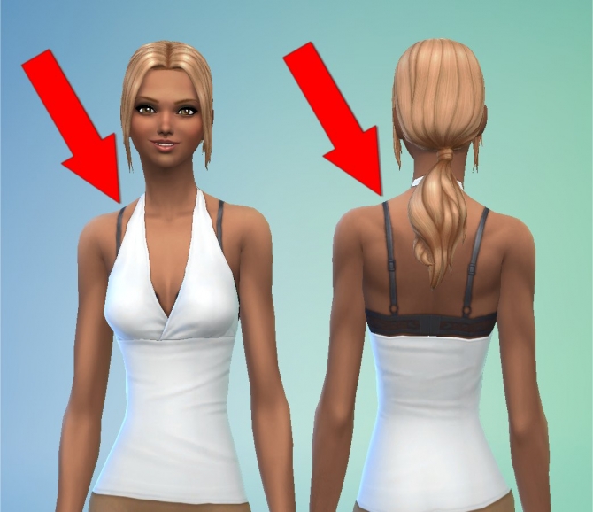 Sims 4 Lace Bras as Accessory by spivoski at Mod The Sims