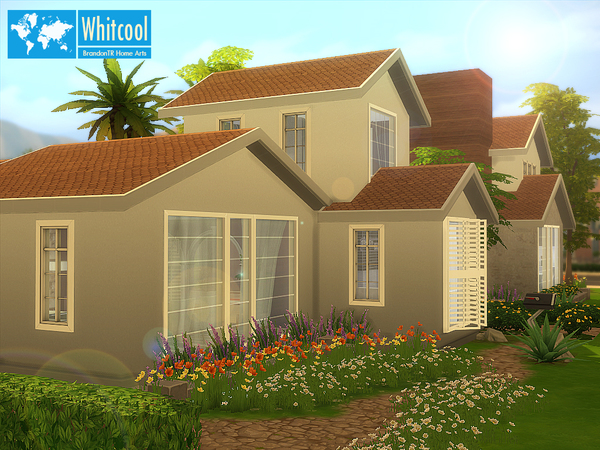 Sims 4 Whitcool Fully Furnished House by BrandonTR at TSR