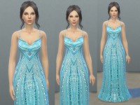 Blue Dress by Tatyana Name at TSR