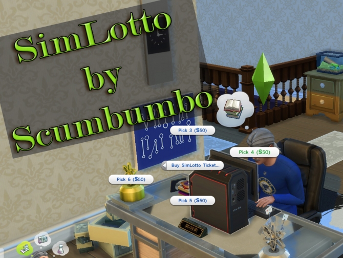 Sims 4 SimLotto by scumbumbo at Mod The Sims