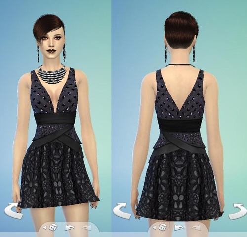 Sims 4 Formal Dress at Tatyana Name