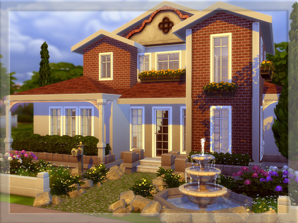 Sims 4 V | 07 house by Vidia at TSR