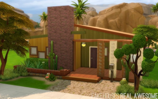 Sims 4 Avana house at Fake Houses Real Awesome