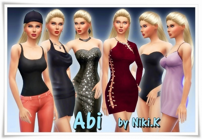 Sims 4 Abi at Niki.K Sims