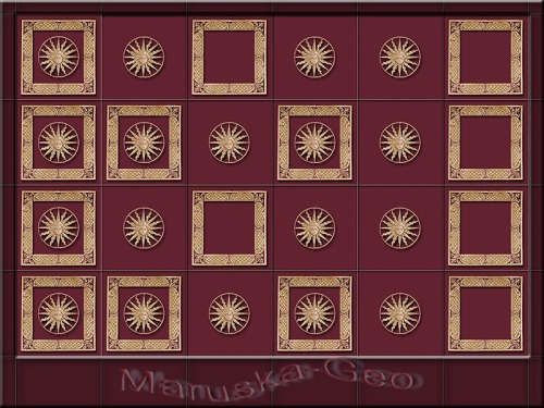 Sims 4 Renaissance wall tiles at Maruska Geo