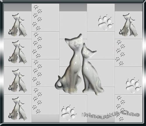 Sims 4 Cats Wall tiles at Maruska Geo