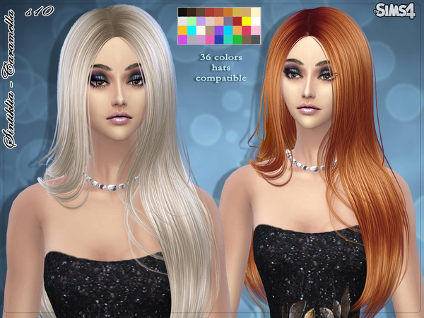 Sims 4 Hair s10 Caramella by Sintiklia at TSR