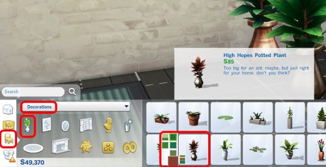 Sims 4 Potted Palms & plants by auntielynds at Mod The Sims