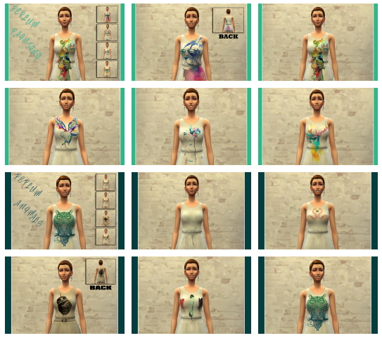 Sims 4 LOVE PEPLUM tops by Bettyboopjade at Sims Artists