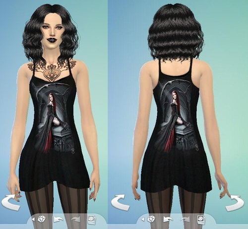 Sims 4 The Vampire Tunic at Tatyana Name