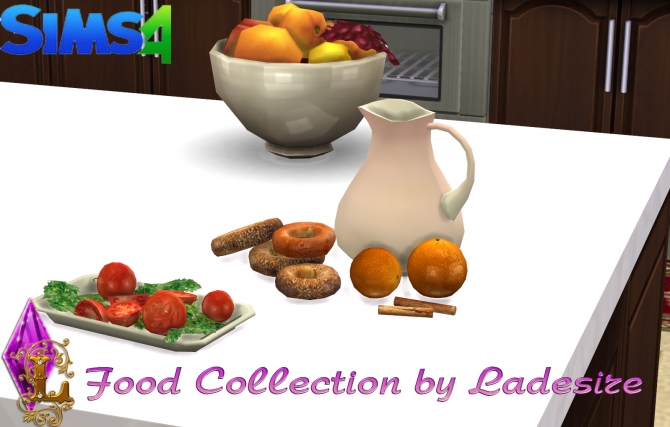 Sims 4 Food Collection at Ladesire