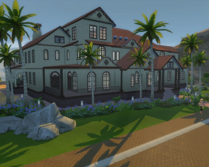 Sims 4 Aspex Mannor by Hannes16 at Mod The Sims