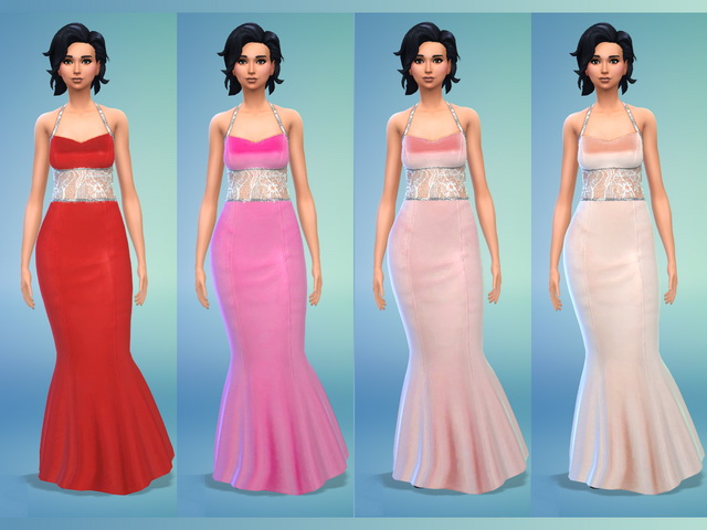 Sims 4 Anabelle dress by Blackbeauty583 at Beauty Sims
