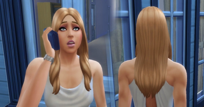 Sims 4 Oblivion Hair by Kiara at My Stuff