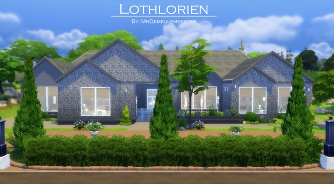 Sims 4 Lothlorien house by MrDemeulemeester at Mod The Sims