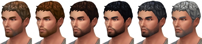 Sims 4 Short And Curly haircut at Simsontherope