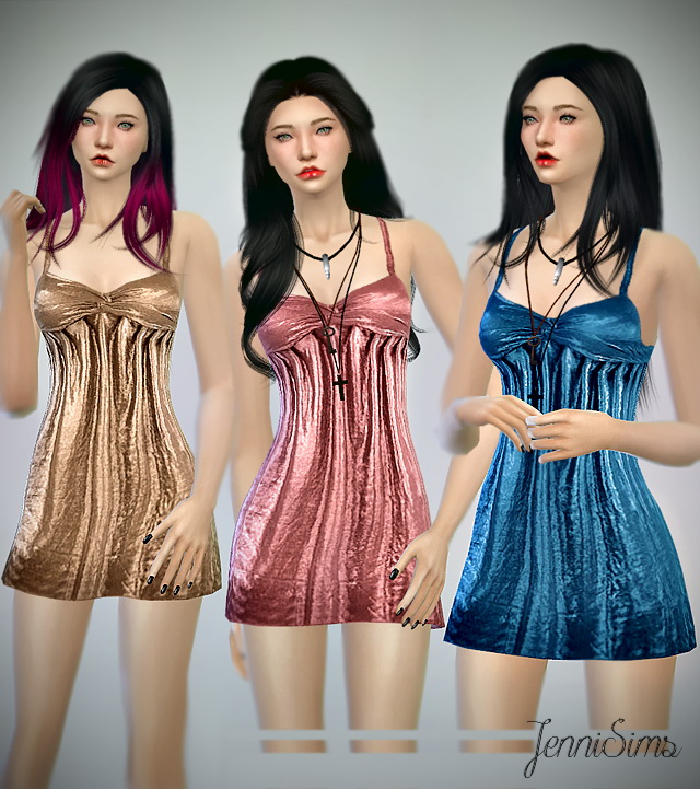 Sims 4 Forever dress at Jenni Sims