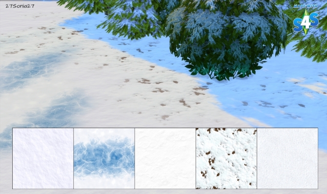 Sims 4 Snow Terrain Paints at 27Sonia27