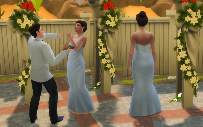 Sims 4 Union Dress at My Stuff
