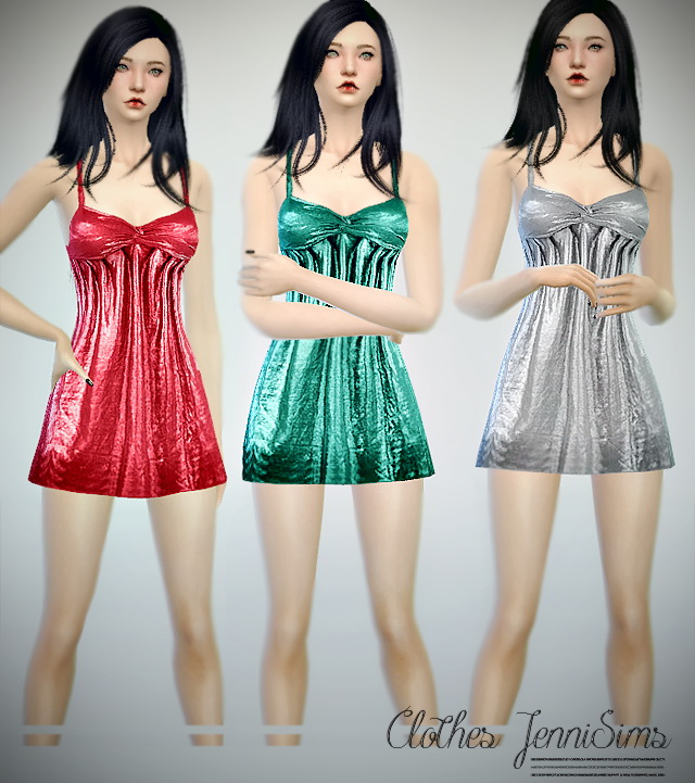 Sims 4 Forever dress at Jenni Sims