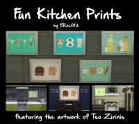 Fun Kitchen Prints by ERae013 at Adventures in Geekiness
