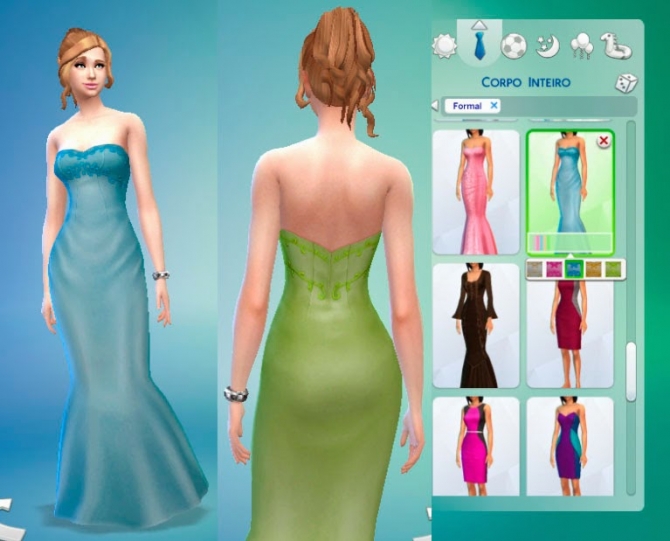 Sims 4 Union Dress at My Stuff