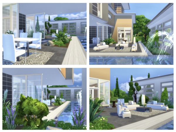 Sims 4 Footprints house by chemy at TSR
