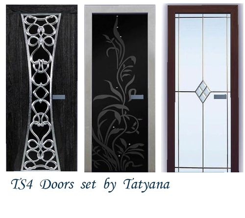 Sims 4 TS 4 Doors set at Tatyana Name