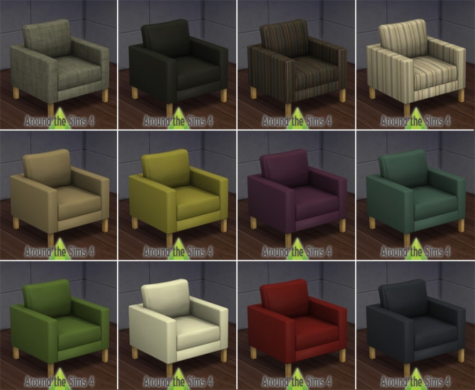 Sims 4 IKEA Living Room by Sandy at Around the Sims 4