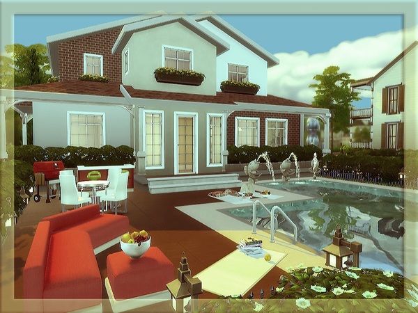 Sims 4 V | 07 house by Vidia at TSR