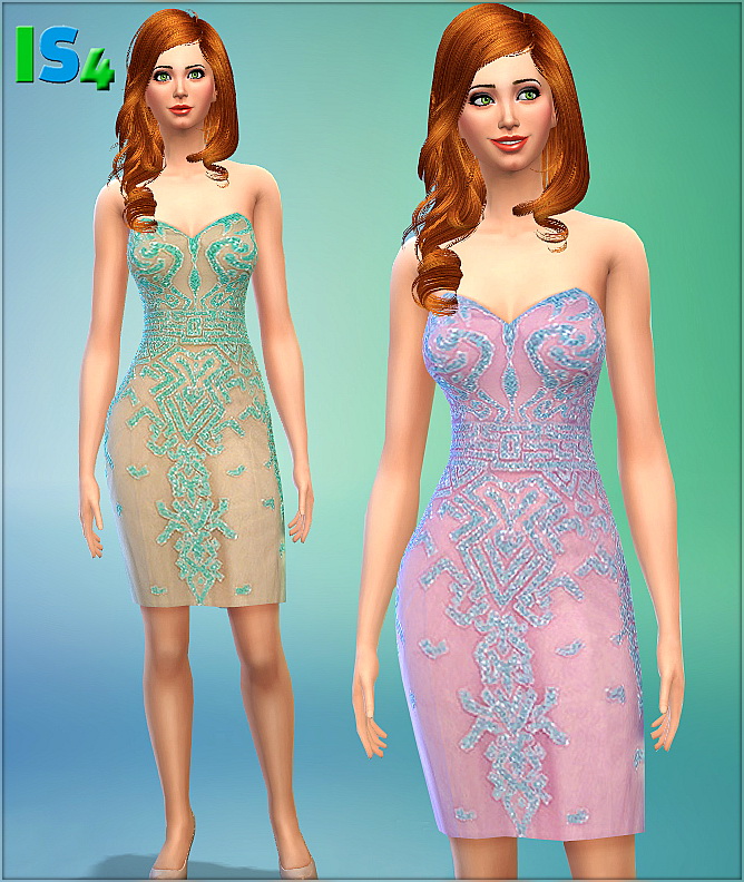 Sims 4 Dress 22 I at Irida Sims4