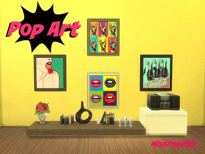 Sims 4 Paint Art by MissPepe92 at The Sims Lover