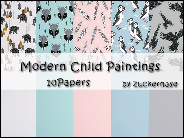Sims 4 Modern Child wallpapers by zuckerhase at Akisima